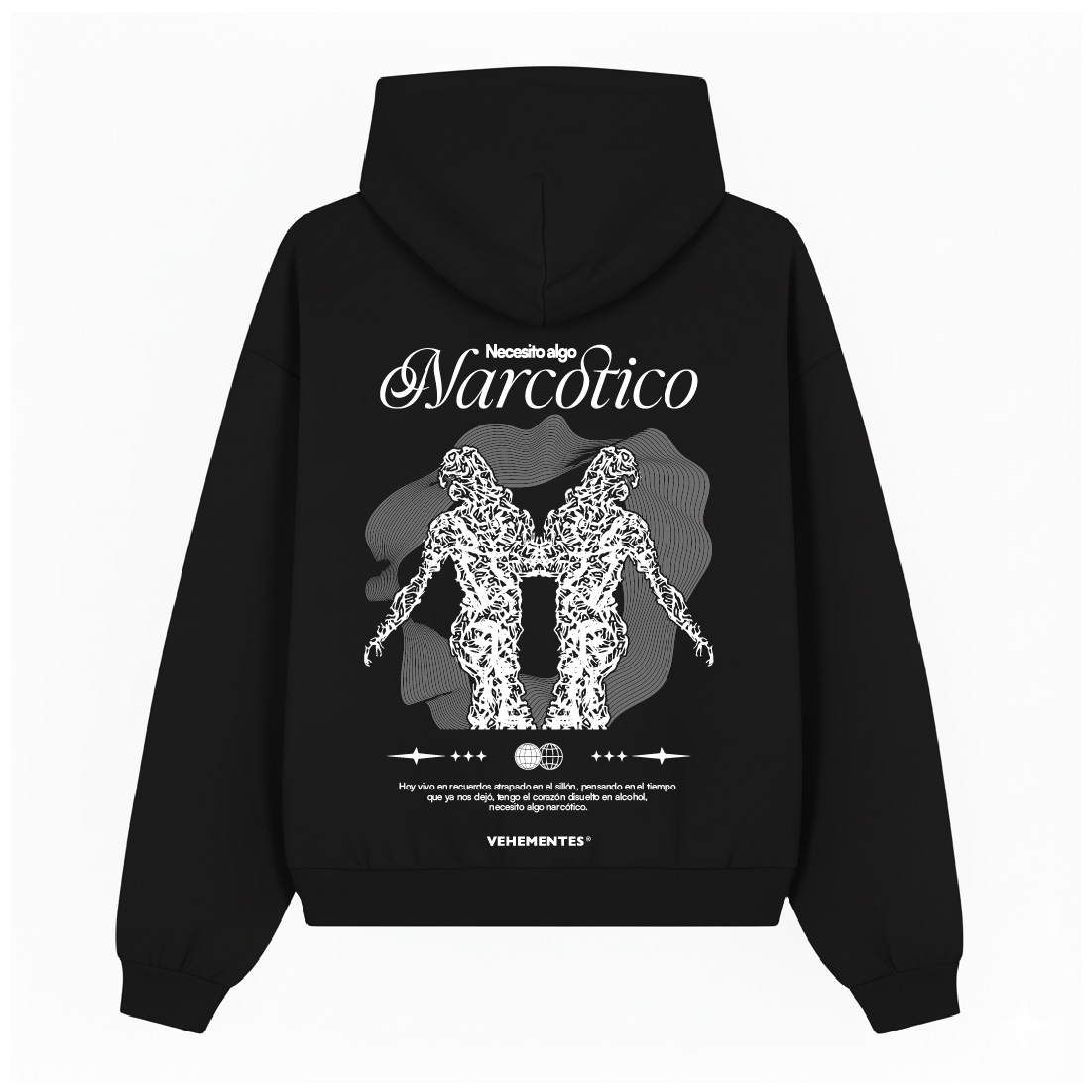 Buzo Narcótica Negro Back