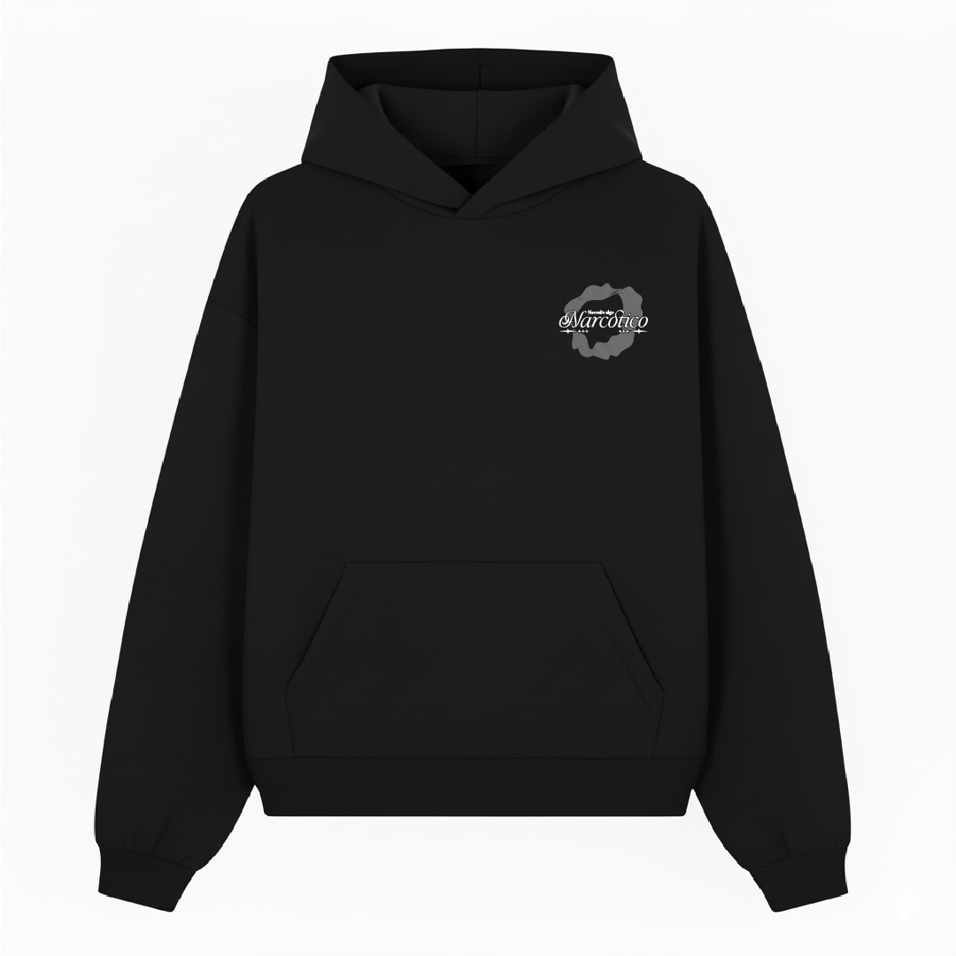 Buzo Narcótica Negro Front
