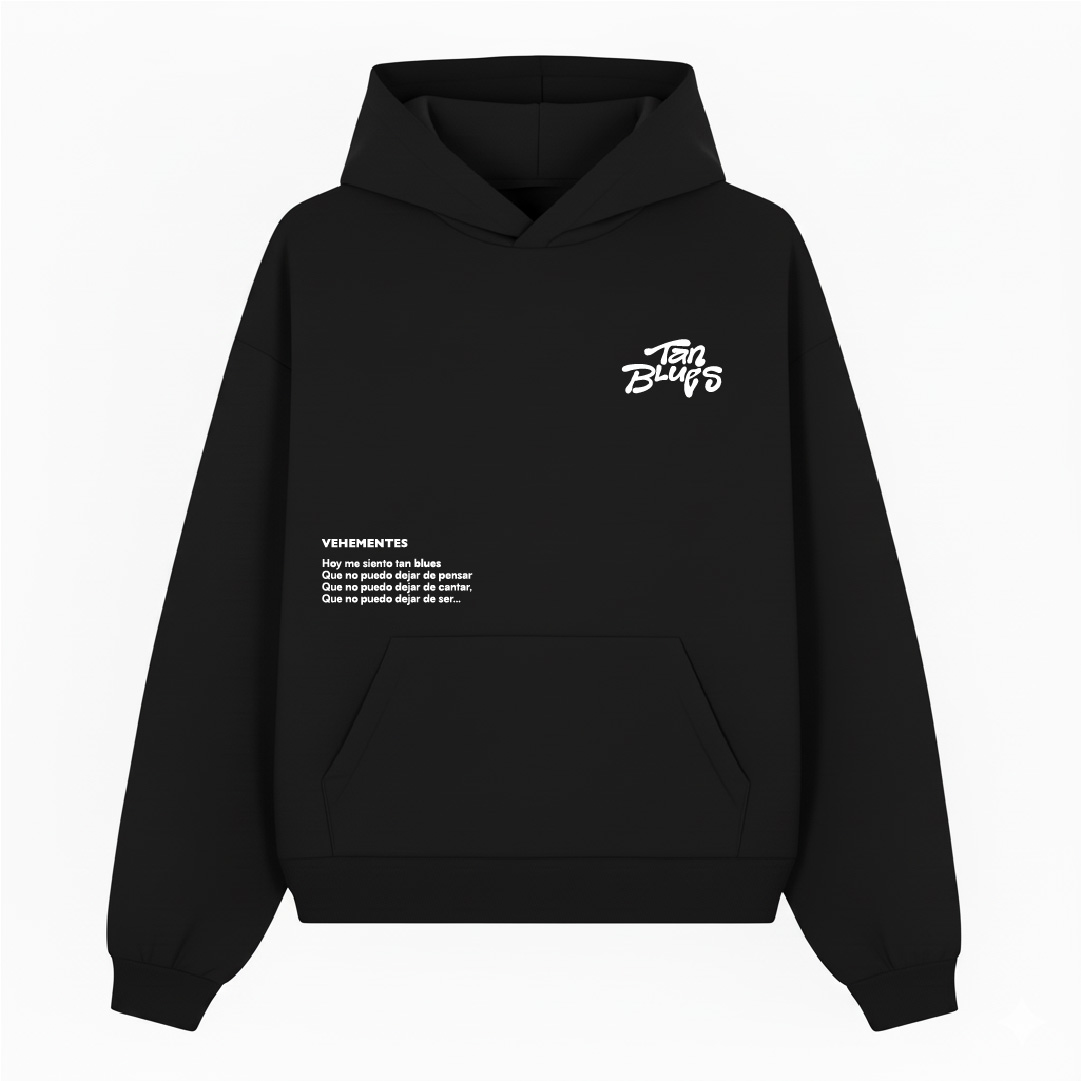 Buzo Tan Blues Negro Front